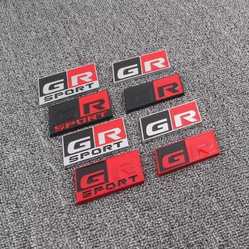 トヨタ改造ステッカー GR GRSPORT GR MN メタルステッカー リアステッカー テールステッカーに適しています。|undefined