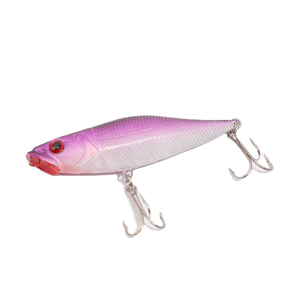 30 peces de plástico Luya cebo Mino ola escalada lápiz insecto VIB cebo duro cebo falso cebo engranaje de pesca traje de combinación