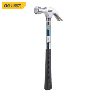 Powerful Tool Dl5025 Steel Pipe Claw Hammer Multi-Purpose Woodworking Nail Puller Household High Carbon Steel Safety Hammer 0.5lb