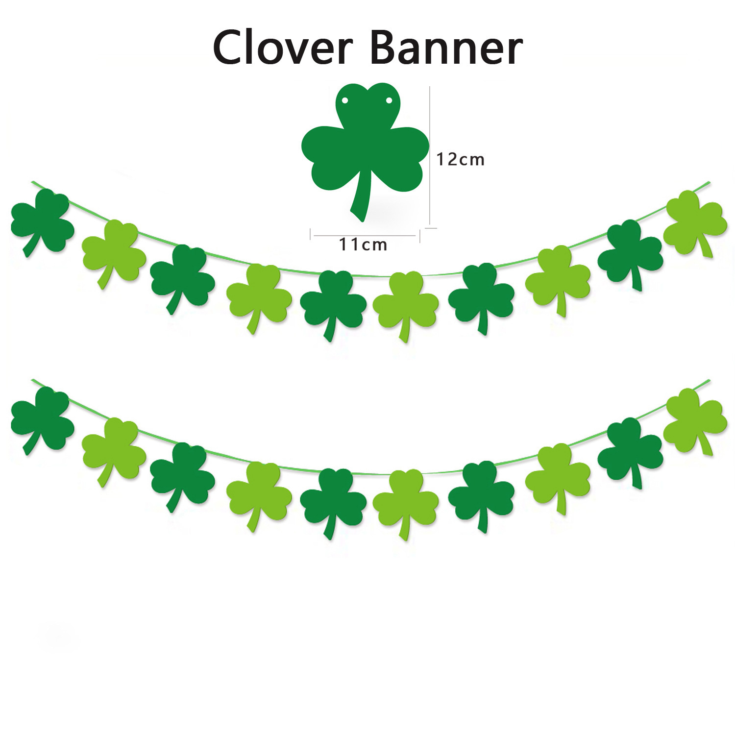 St. Patrick Cartoon Style Letter Paper Casual Party Festival display picture 4