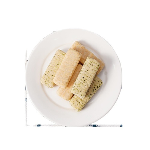 Taiwanese Rice Crisp Cookies with Seaweed Flavor, Salted Egg Yolk Flavor Rice Crisp Baked Goods for Wholesale