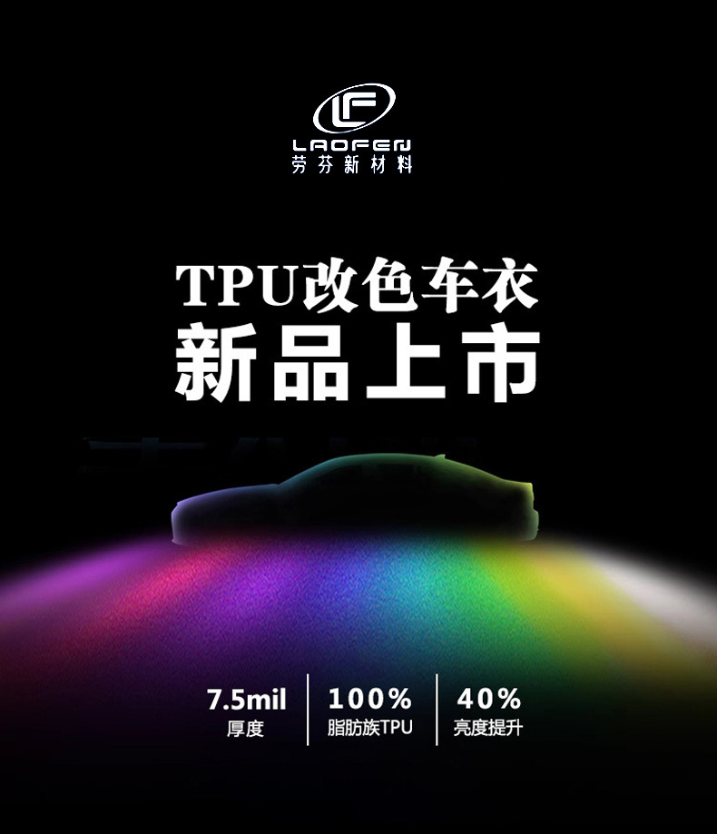 Car Color Change Film, High-Gloss Realistic 6D Carbon Fiber Black, Scratch-Resistant, High-Temperature Resistant Protective Car Wrap, Body Sticker, Available for Cross-Border Shipping