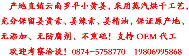Dried Ginger Powder Gan Jiang 200g Culinary Grade Zingiber officinale from Yunnan Luoping overview