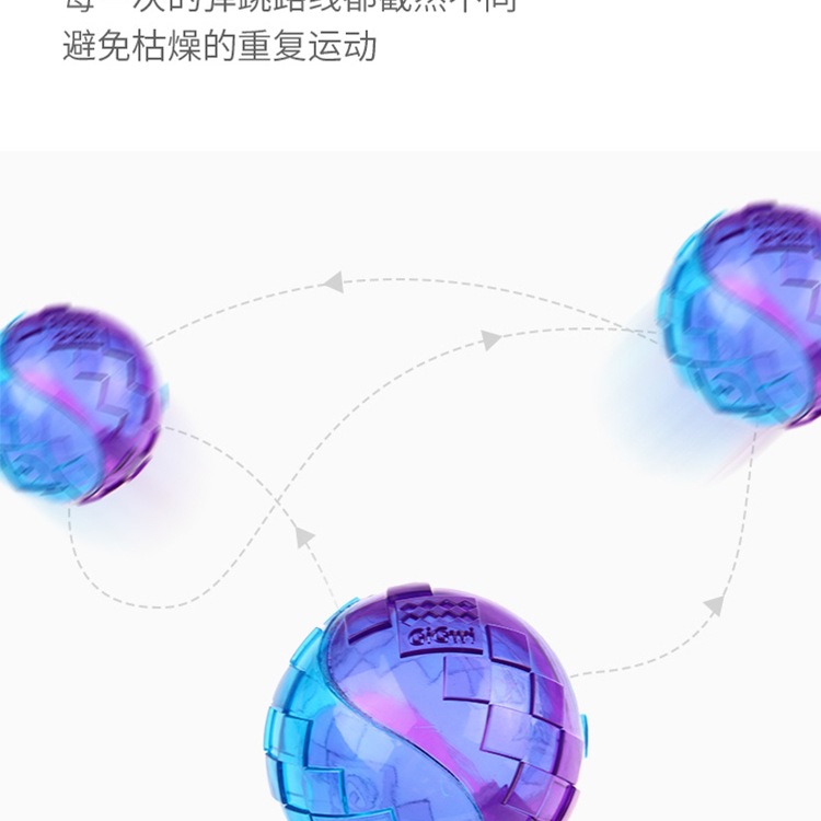 Dog Boredom Relief Toy Ball, Pet Corgi Teddy Golden Retriever Puppy, Small and Large Teeth Grinding and Bite-Resistant