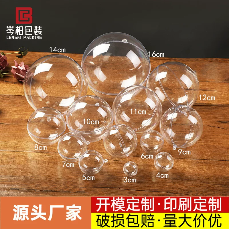 Transparent acrylic jewelry, pack