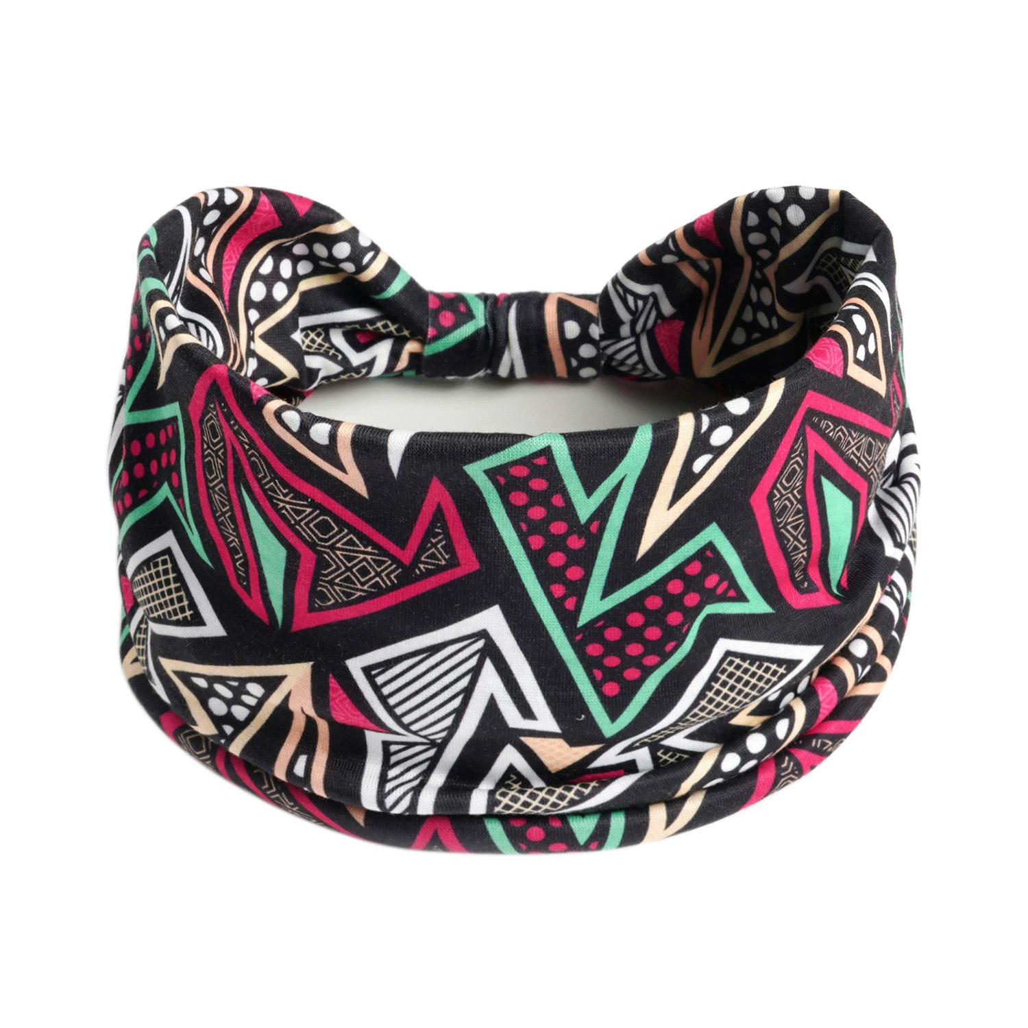 Retro Europa y los Estados Unidos venta cruzada de yoga damas correa de cabello toallas antiperspirantes elásticas algodón absorbedor correa de cabello nuevo accesorio para el cabello