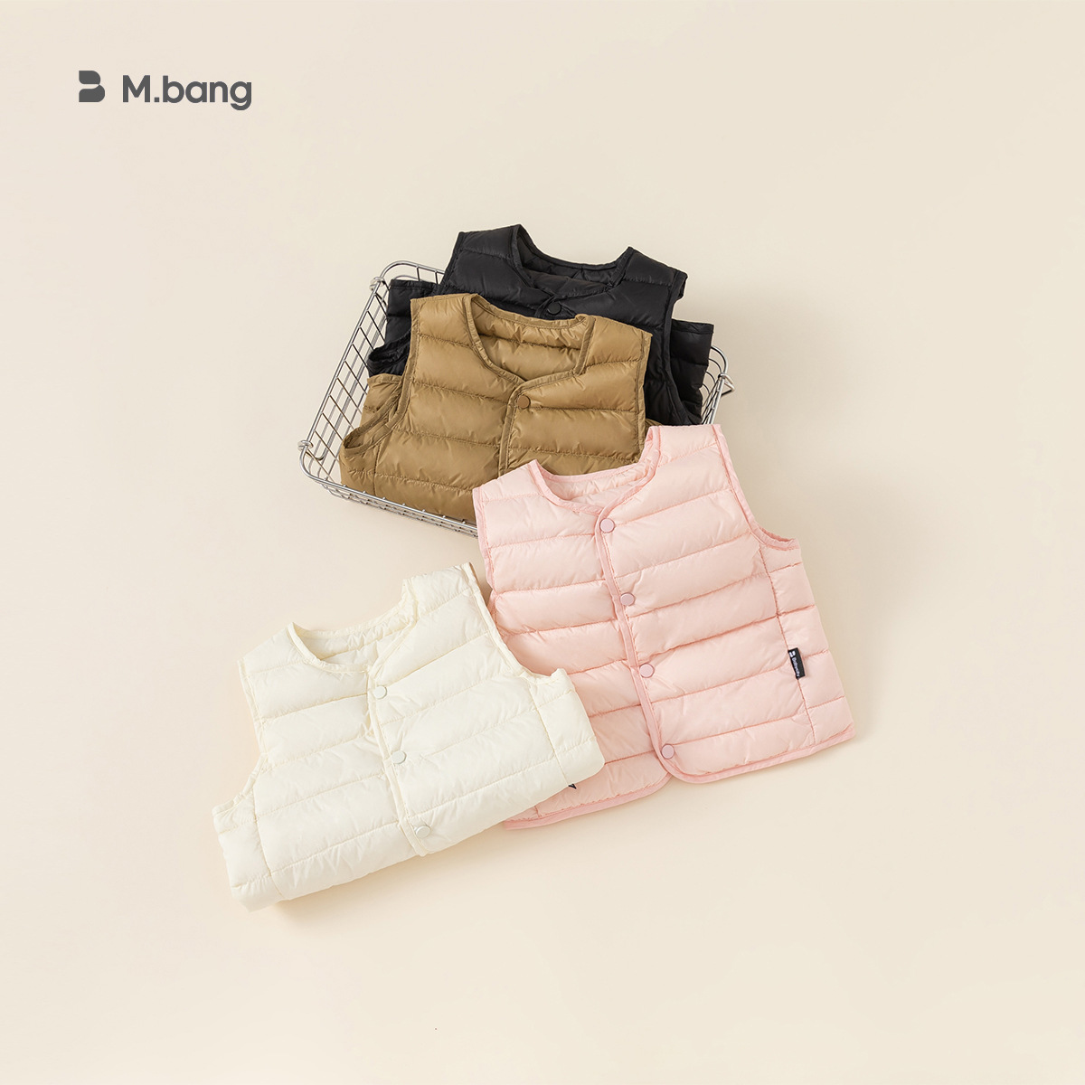 Babycity invierno niños abajo chaleco niños y niñas ganso abajo forro caliente abajo marea DY23157