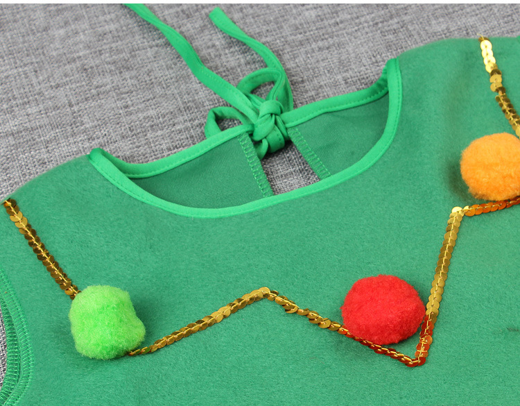 Nieuwigheid & Speciaal Gebruik Nieuwe Kinder Kerstboom Jurk Prestatie Kostuum Kleuterschool Kerst Kleding Kerstavond Kostuum Kleine Boom Jurk_voghion.com