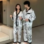 大码女士新款竹林家居服