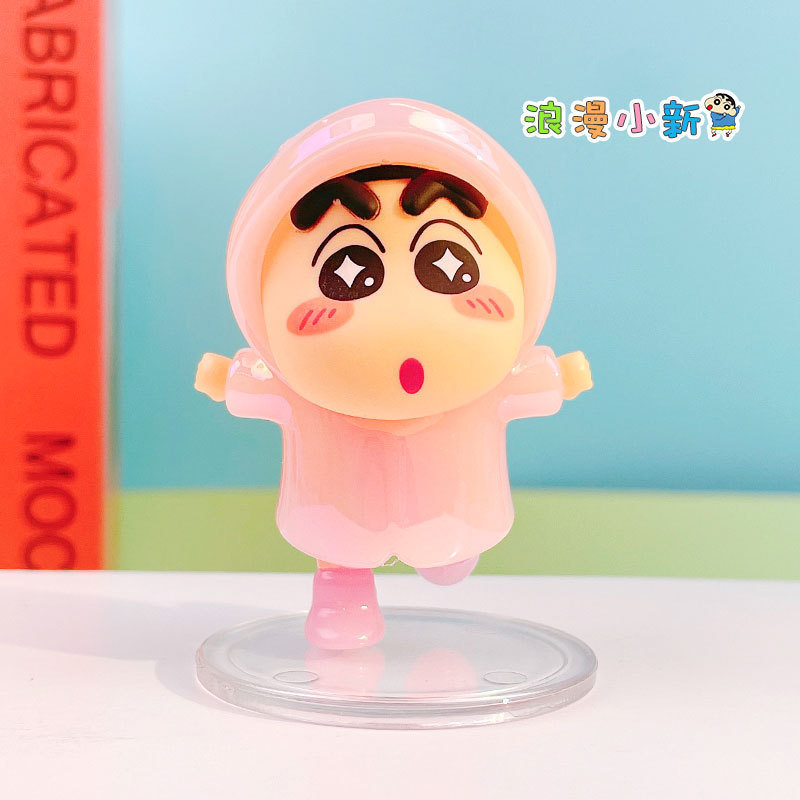 本物のクレヨンしんちゃんシリーズカラフルなキーホルダーかわいい漫画クリエイティブ学生スクールバッグペンダント小さなギフト卸売|undefined