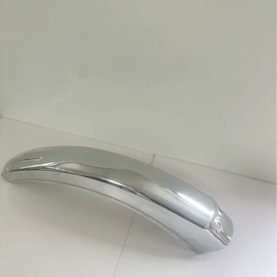 New Retro Motorcycle Thickeneded Rear Fender Factory Can Be Customized to Make Mud Tiles Tricycle Electroplating 7