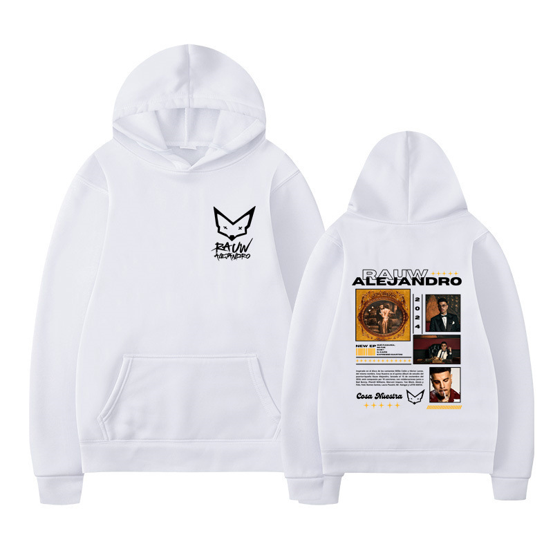 2026 New Rapper Anuel Aa Real Hasta La Muerte Hoodie Hip-Hop Trend