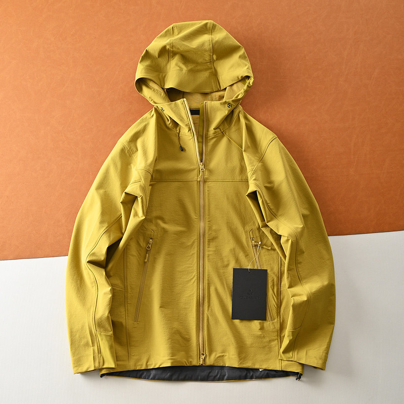 Urban Series! Water-resistant and durable! Autumn men's outdoor breathable stretchy hooded jacket Urban Series! Water-resistant and durable! Autumn men's outdoor breathable stretchy hooded jacket