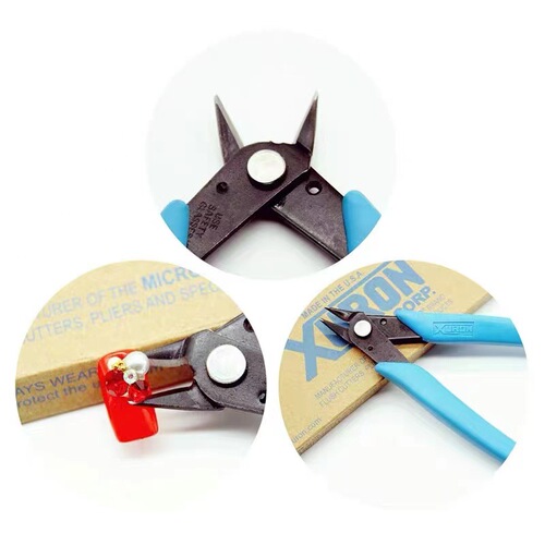 Nail Art Diamond Removal Pliers Nail Nail Polish Remover Powerful Metal Chain Scissors Splash Proof Small Pliers Special Tool