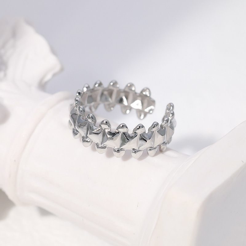 Open Ring Classification 18K Gold Plating Color Wholesale Jewelry Fashion Geometric 304 Stainless Steel 18K Gold Plated Plating Stainless Steel Rings