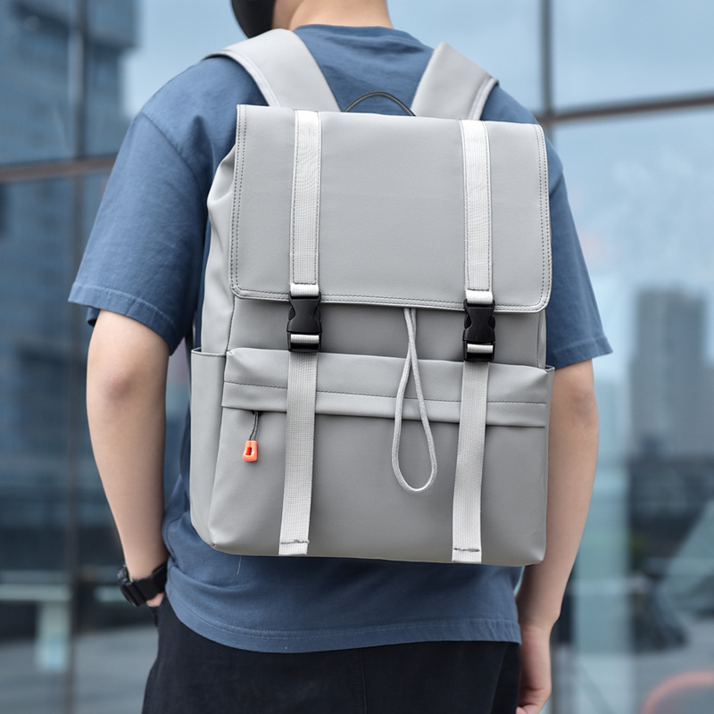 New Fashion Casual for Men's Minimalist Business Computer Bag, College Student backpack, Large Capacity Travel Backpack_voghion.com