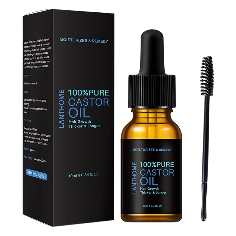 Lanthome Castor Oil Castor Oil Mascara Conditioner Mild and Moisturizing 10ml