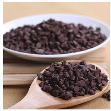 梵豪登巧克力豆耐烘焙1KG代可可脂黑巧克力水滴颗粒烘焙原料 专用