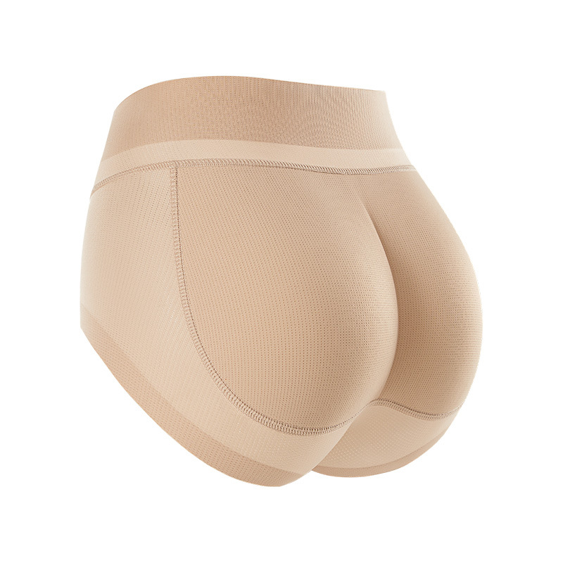 Pantalones de vientre de trasero falso, levantamiento de cadera, cintura, corsé, fajas, almohadillas de látex, pantalones de cadera, panal, ropa interior transpirable, mujeres