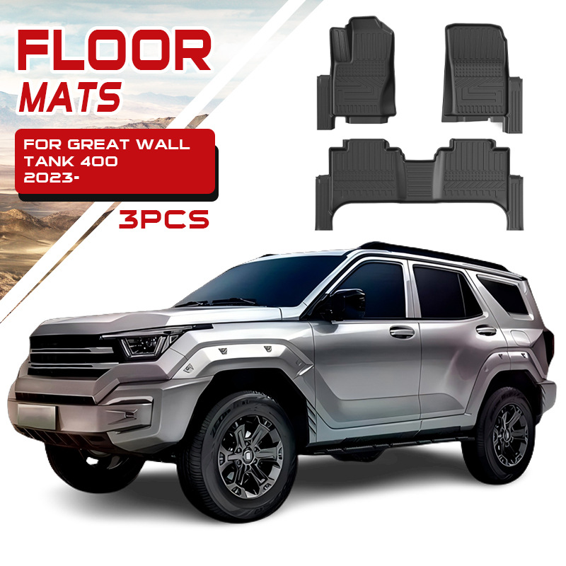 TXR para los pies del coche del tanque especial Tank 400 Tpe Floor Mats almohadillas impermeables
