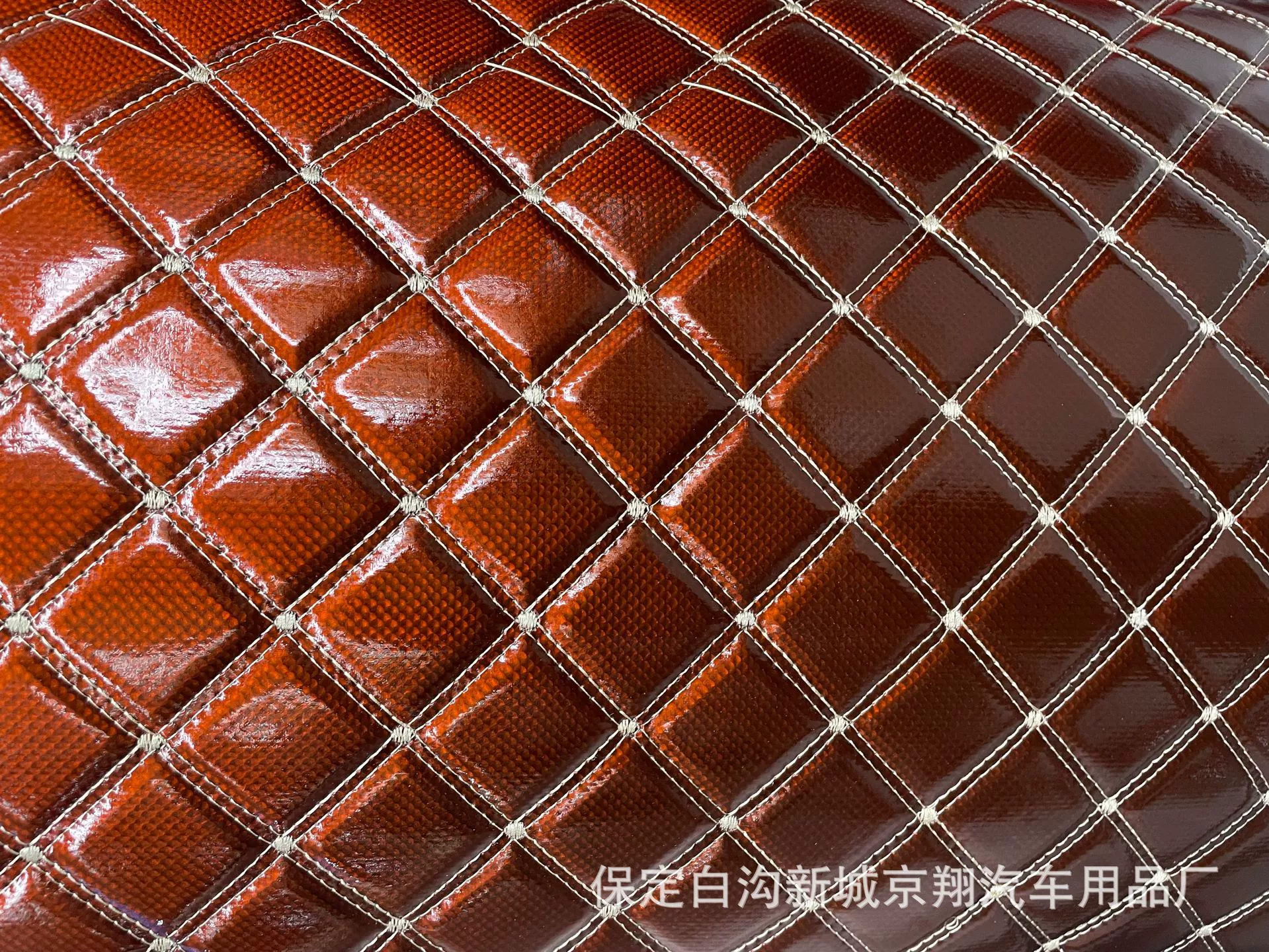 Лазерная кожа маленький личи Hermes кожаный автомобильный коврик специальный Губка xpe экологически чистые безвкусные товары