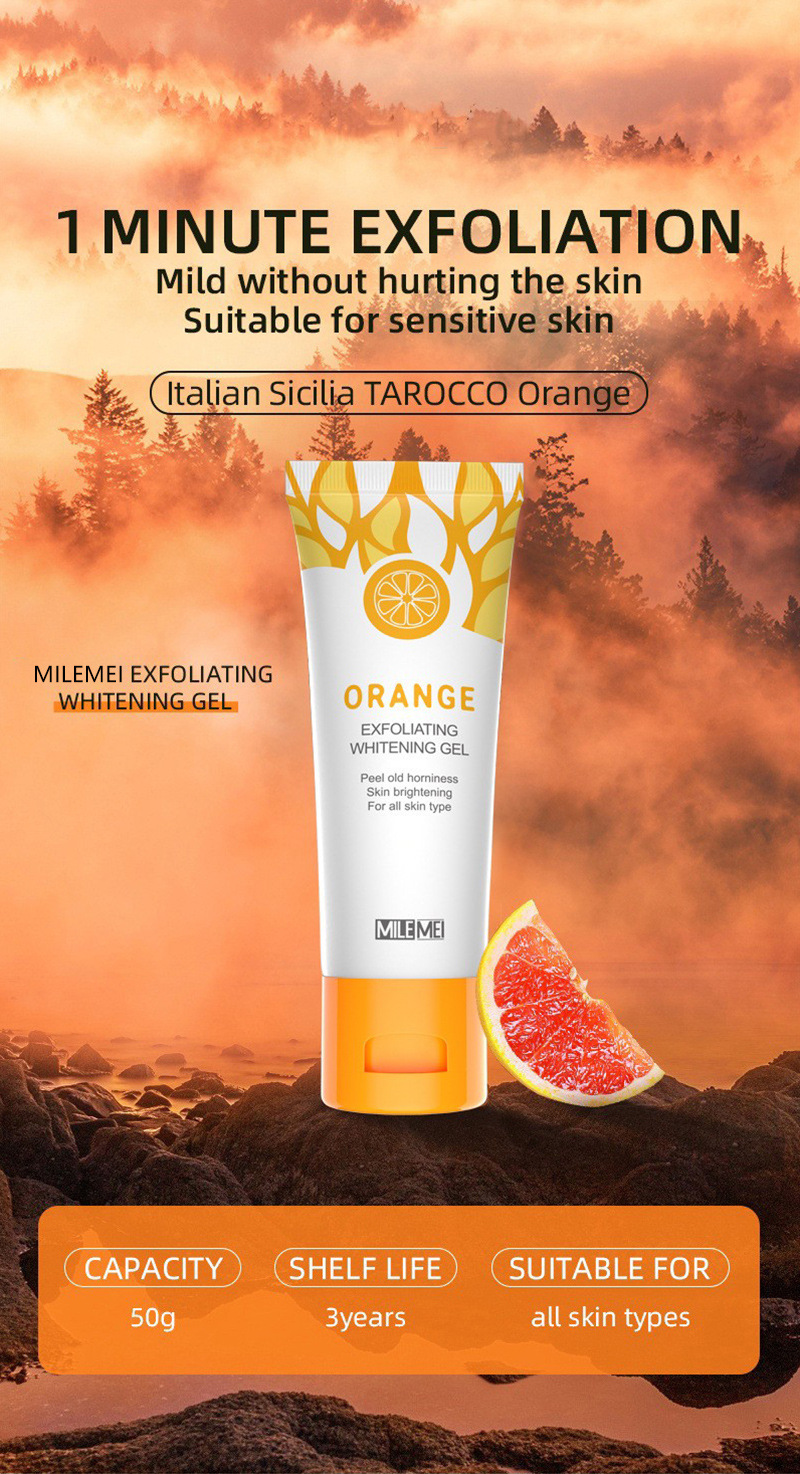 Orange Exfoliating Whitening Gel - Image 1