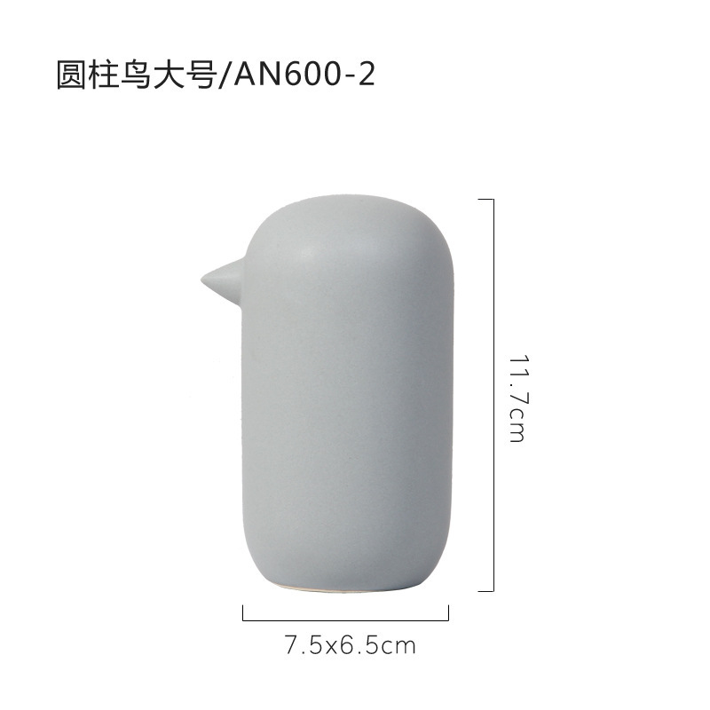 Lindo moderno fresco de cerámica pájaro animal habitación los niños dormitorio escritorio la computadora decoración adornos