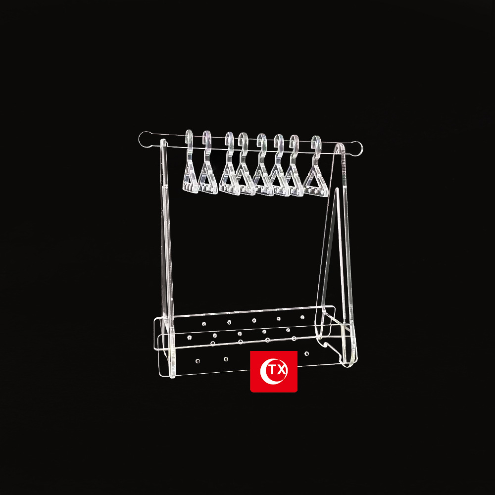45g Weight Jewelry Rack Classification 1 Set Quantity Plastic Material Solid Color Pattern Cute, Simple Style Style Multicolor Color Cute Simple Style Solid Color Plastic Jewelry Rack 6