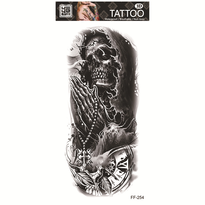 Tatuajes Temporales Impermeables de Papel de Transferencia al Agua para Cuerpo Entero image 60
