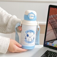 儿童保温杯小学生幼儿园上学专用喝水杯子水壶卡通高颜值可爱便携