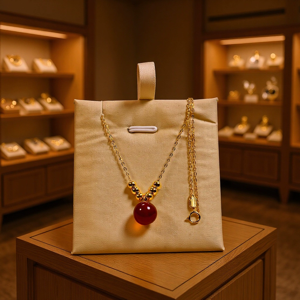 Кулон из бирманского агата 9 мм, серебро S925, цепочка V-образной формы, летний свежий стиль, простой, но изысканный, популярный товар