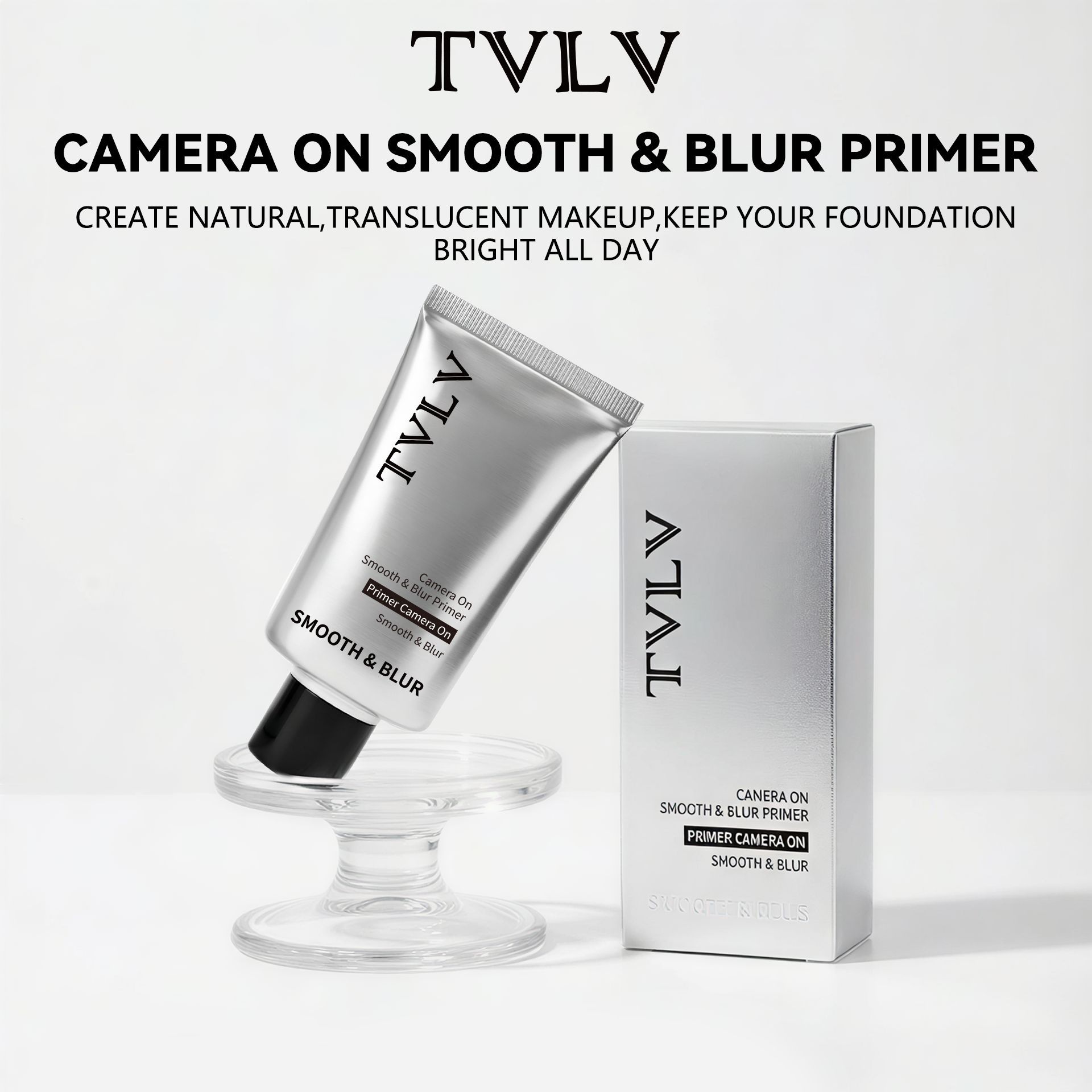 Cross-Border Trade Hot-Selling Product: Silky Soft-Focus Makeup Primer, Hydrating and Moisturizing, Easy to Apply, Non-Caking Isolation Cream