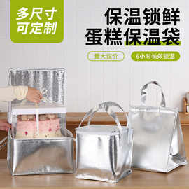 蛋糕保温袋加厚外卖专用冷链保冷冷藏水果海鲜火锅烘焙冰包手提袋