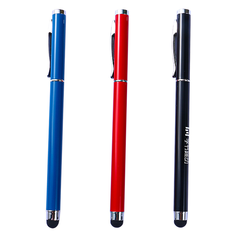 Suministro directo de fábrica pluma capacitiva pluma de metal Huawei teléfono móvil pluma táctil pantalla táctil pluma de gel de alta gama de impresión