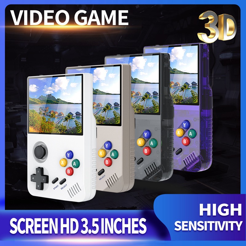 Foreign trade cross-border new M19 handheld 3D HD 4K handheld game console large game can be connected to the TV handle