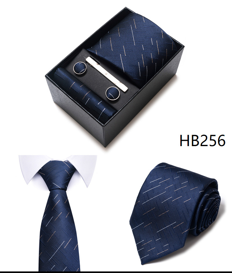 107g Weight Cufflinks, Lavalier, Tie Classification Polyester Yarn Material Geometric, Solid Color Pattern All Seasons Season Men's Gender Simple Style Style Simple Style Geometric Solid Color Polyester Yarn Men's Cufflinks Lavalier Tie 54