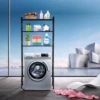 The new laundry frame is black
