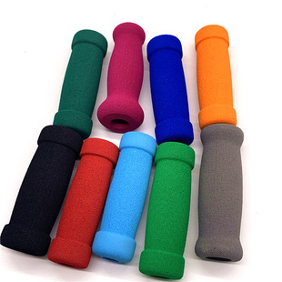 Wholesale color NBR polished smooth sponge tube non-slip elastic soft handle set multi-size foam sponge handle set