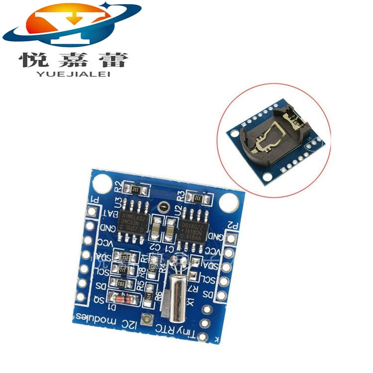 Крошечный модуль RTC I2C 24C32 памяти DS1307 часы