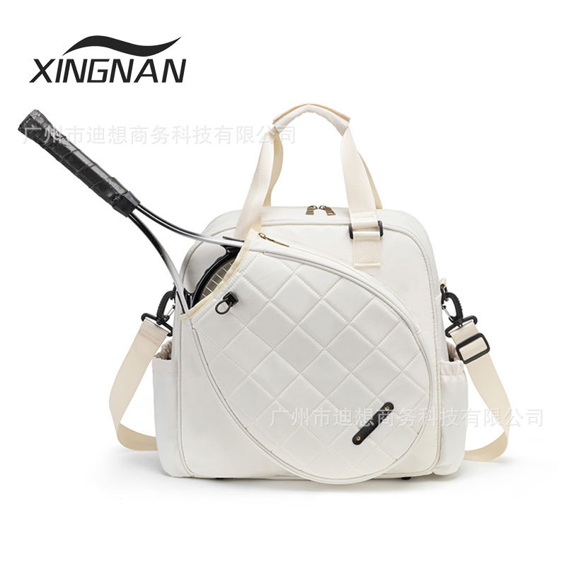 Bolsa de tenis spot transfronterizo 2024 nuevo tipo de bolso de hombro para hombres y mujeres, bolso de hombro para adultos se puede plegar con gran capacidad image 8