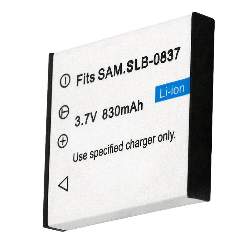 跨境爆款SLB-0837电池适用三星数码相机电池i5 i6 L7 L5 L6 NV L7