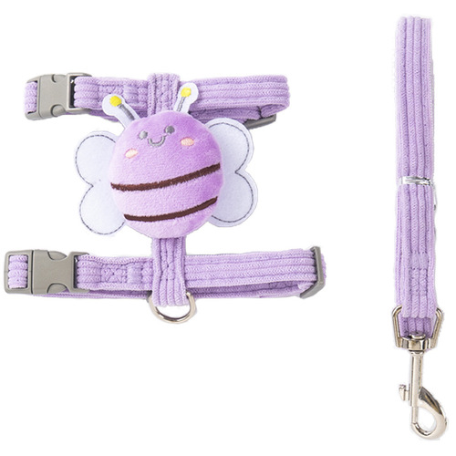Dog Leash Little Bee Strap Cat Leash Corgi Small Dog Leash Pet Supplies Dog Rope Wholesale