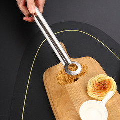 加長304不鏽鋼麵包夾太陽濾油夾牛排夾烤肉夾食物夾食品夾燒烤夾