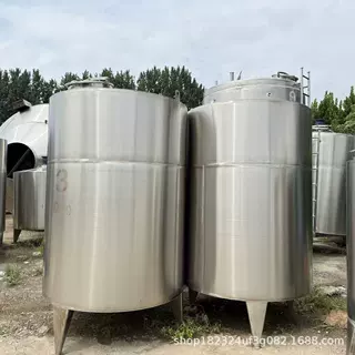 304立式不锈钢储罐立式液体储酒罐单层密封果汁饮品水不锈钢储瓘
