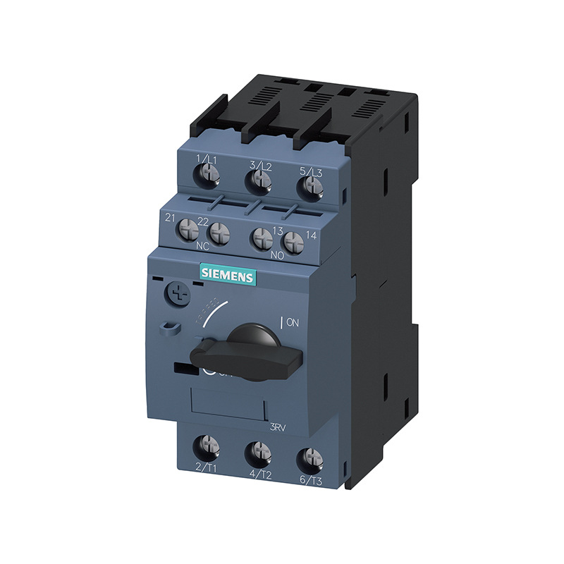 西门子 电动机断路器 3RV6011-1BA15 0.75KW 1.4-2A 1NO/1NC