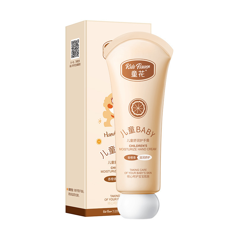 Baby Flower Hand Cream para niños, hidratante, anti-agrietamiento, protector de la piel, gran valor facial. image 6