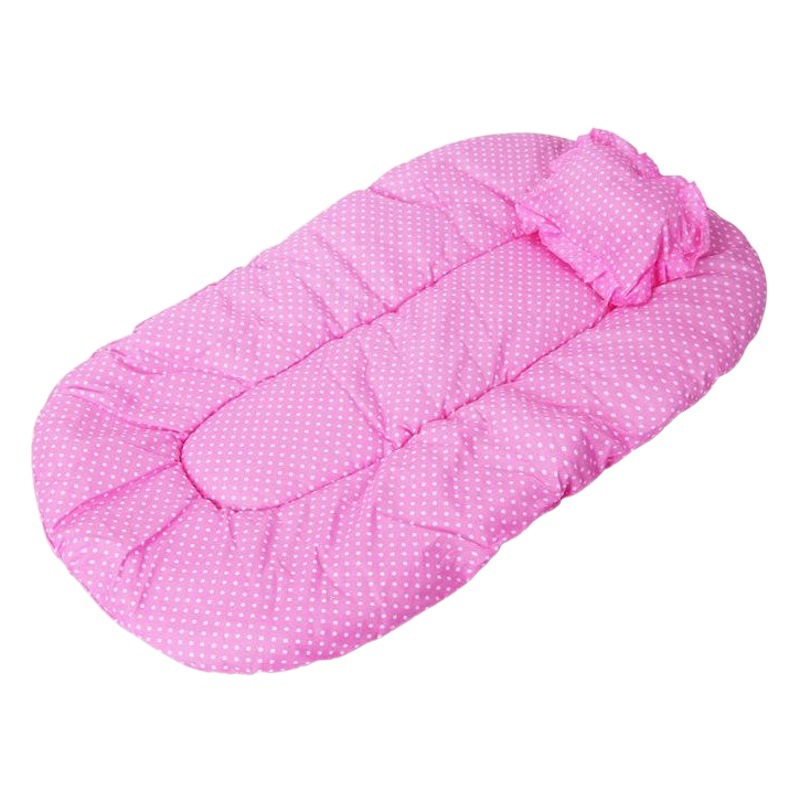 Children's Baby Folding Mosquito Net with Sleeping Pad, Pillow, and Bed Three-Piece Set with Music for 0-3 Years Old, Manufacturer's Anti-Mosquito Cover for Infants