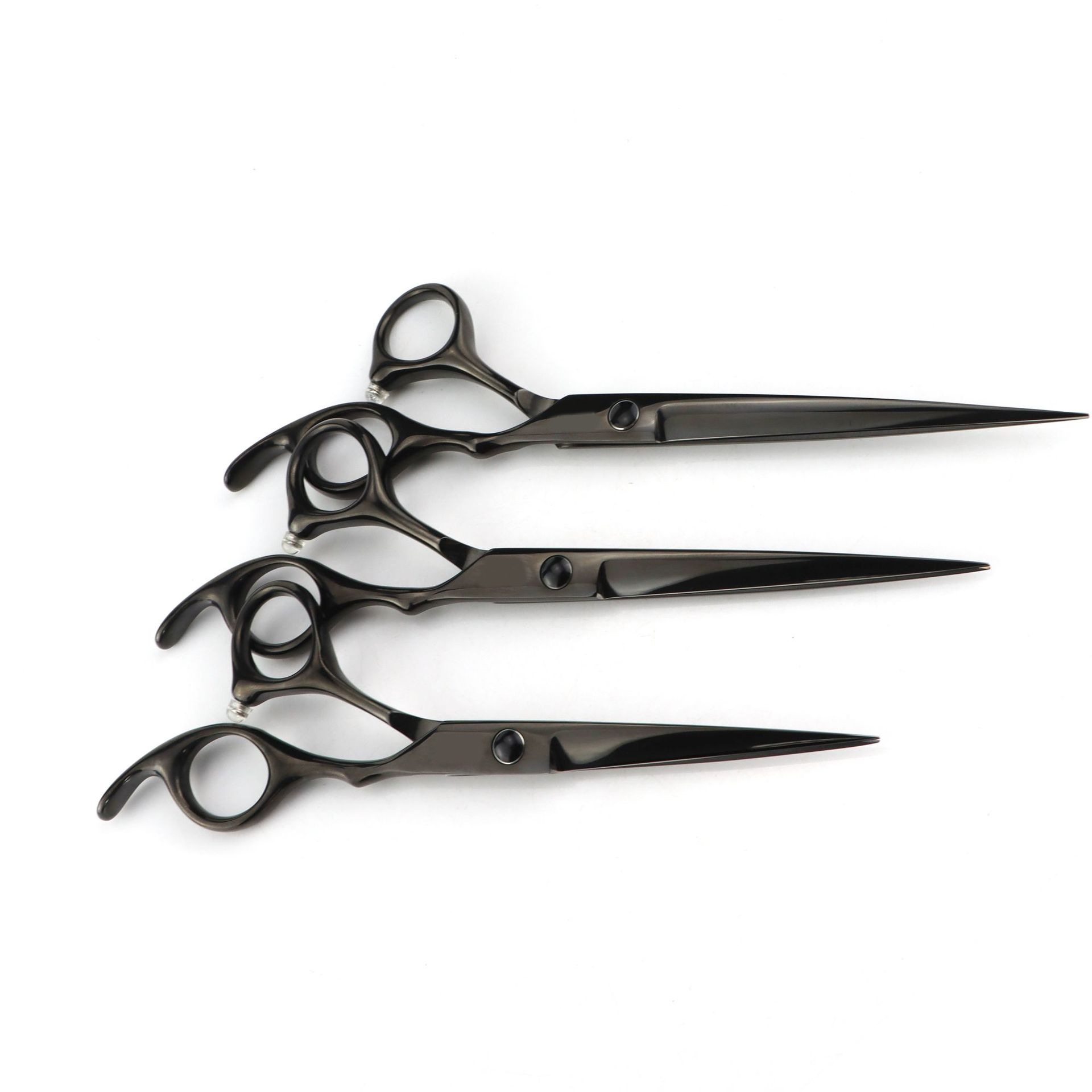 Ciseaux de coiffure professionnels pointe fine et lame plate_voghion.com