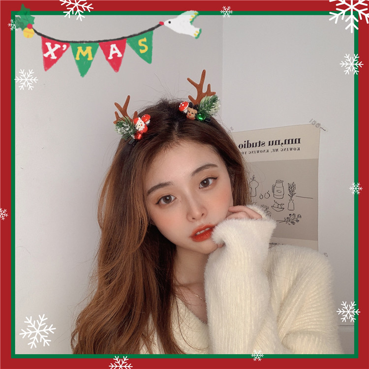 55g Weight Christmas Festival Women's Gender Cute Style Cute Women's Hair Clips 4