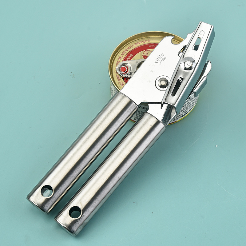 도매 주방 오프너 도구 오프너 수동 스테인레스 스틸 다기능 강한 캔 칼 캔 병따개